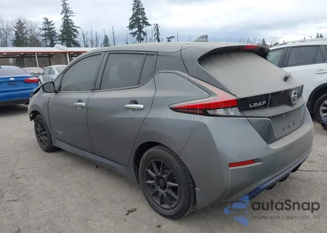 2018 Nissan Leaf S из США, поврежденный, VIN 1N4AZ1CP2JC303358